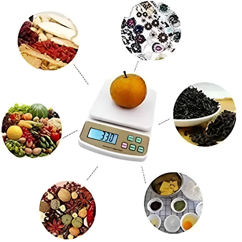 SF-400A Digital Kitchen Scale – 10kg/1g Precision with LCD Display.